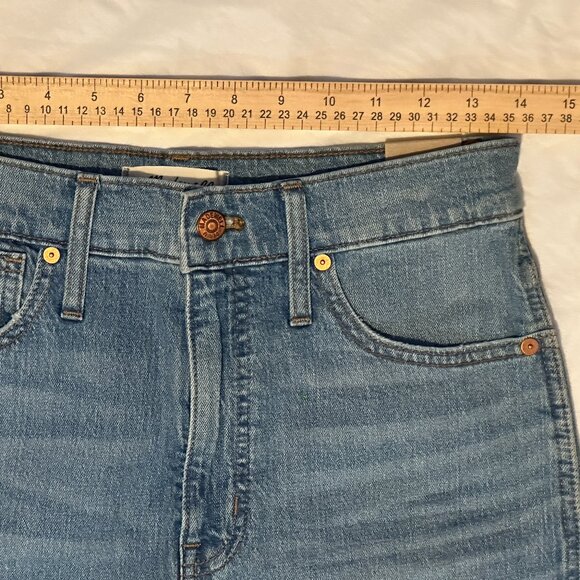 Madewell Jeans Womens 28 Blue High Rise Denim Casual Pants - Picture 11 of 16